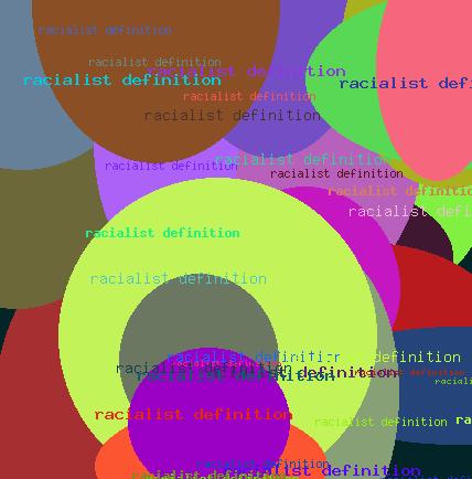 Racialist definition